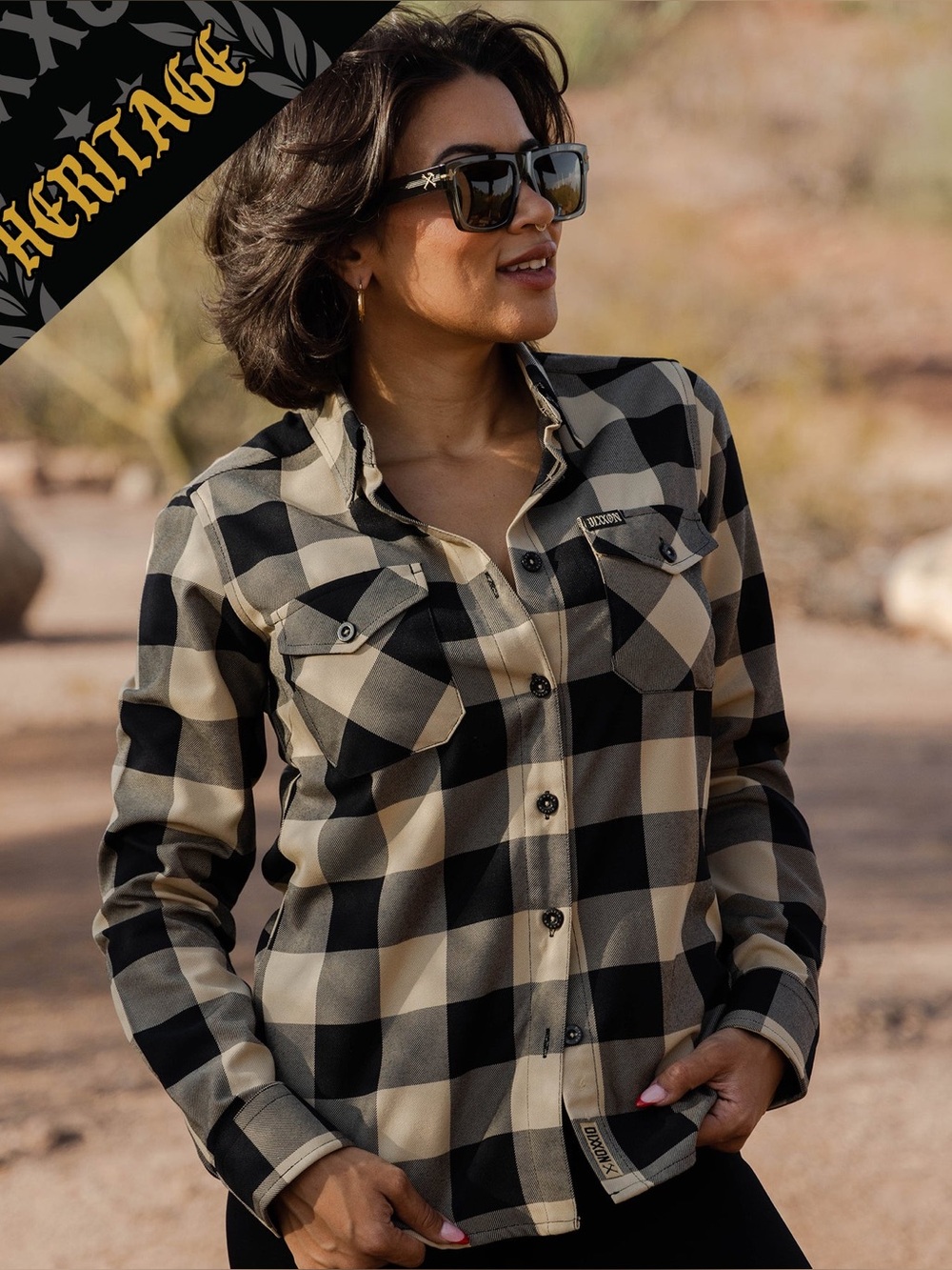 DIXXON Women’s Southern Flannel NWT